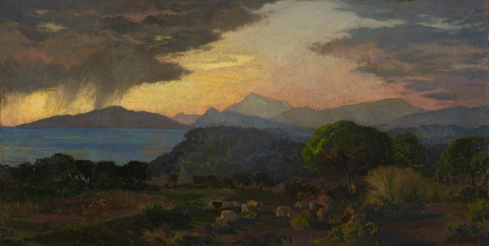 Effet d’orage, côte de Provence