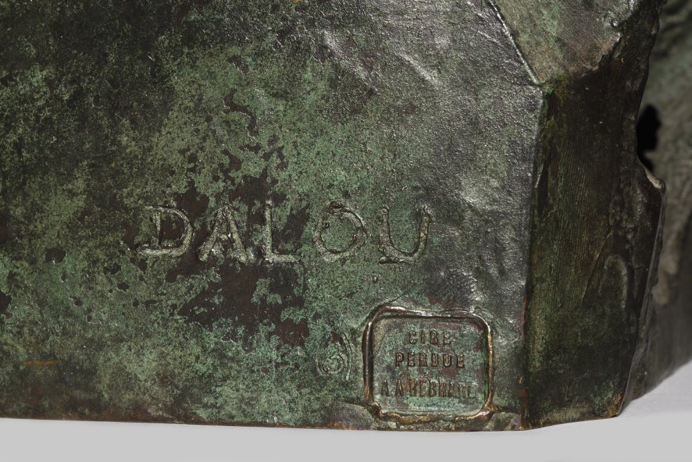 Head of a River God, Study for “Crossing the Rhine.”