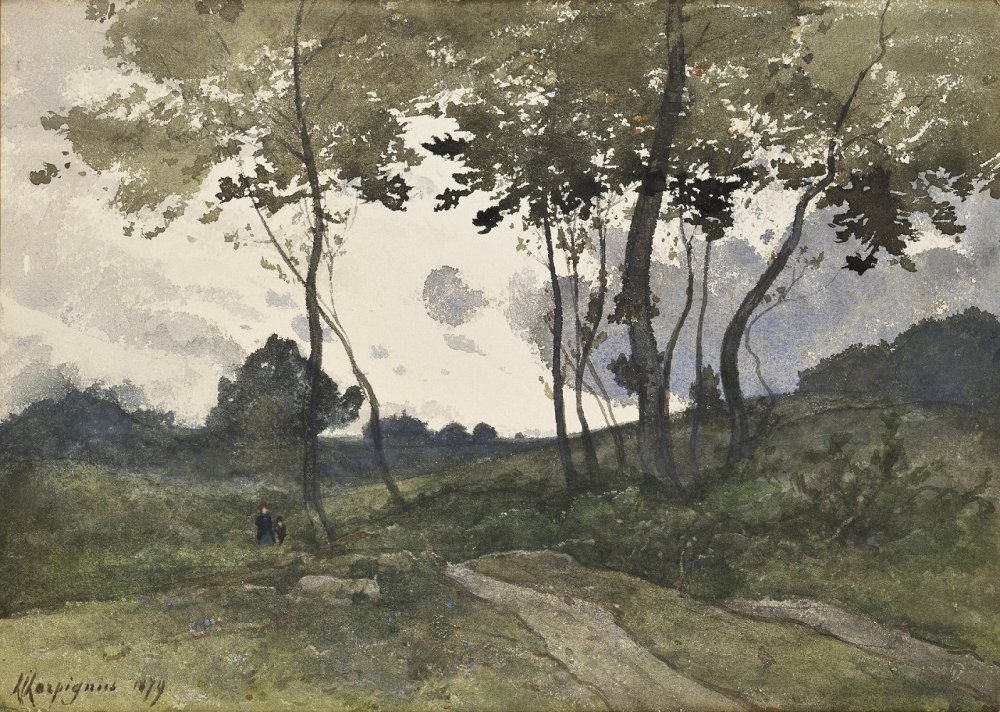 Small Country Road at Twilight