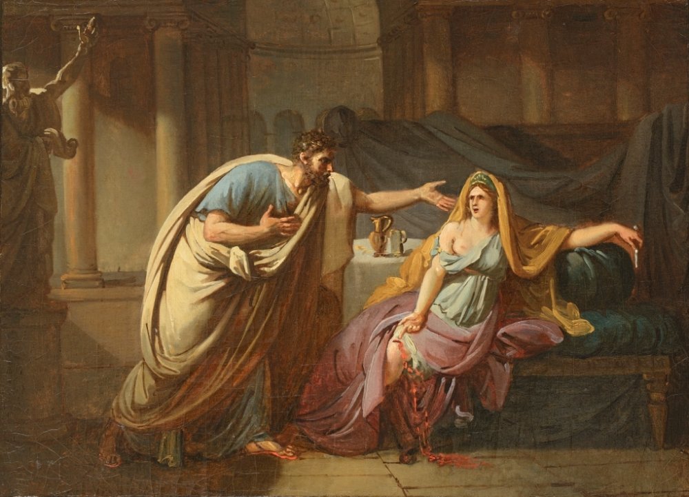 Brutus and his Wife, Porcia, Daughter of Caton of Utica