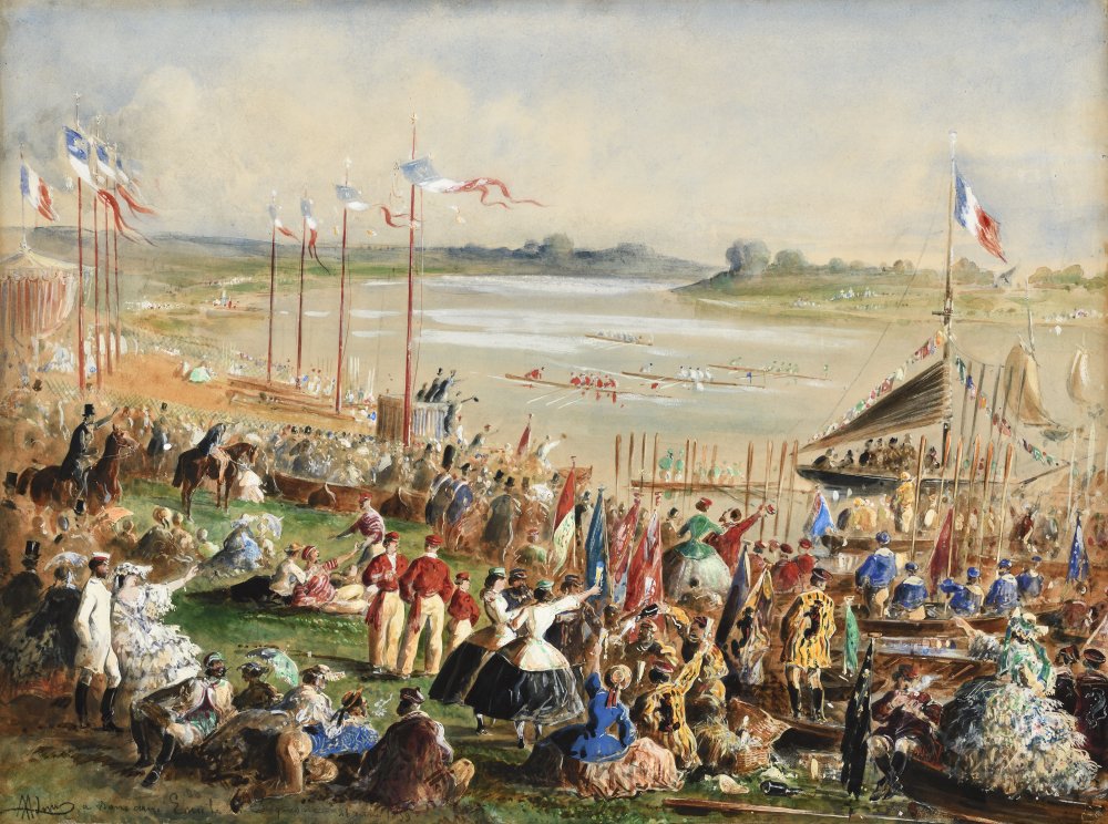 Les Régates à Asnières