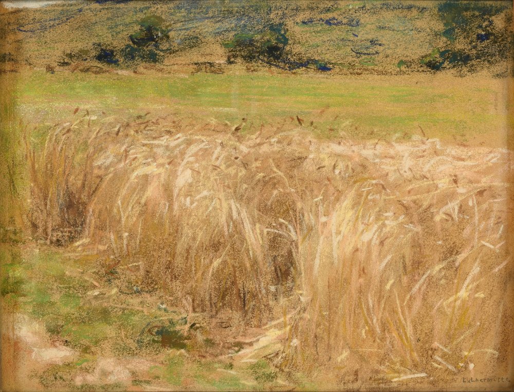 Les blés, vers 1887