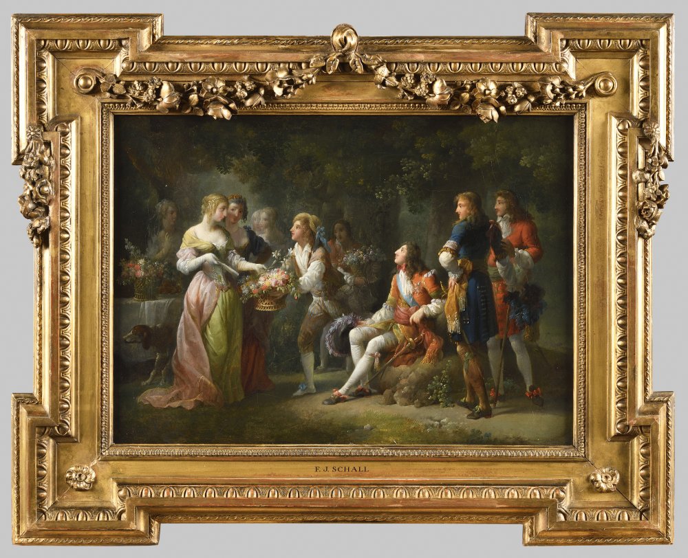 Louis XIV fait sa première déclaration d’Amour à Mademoiselle de La Vallière&nbsp;(…)