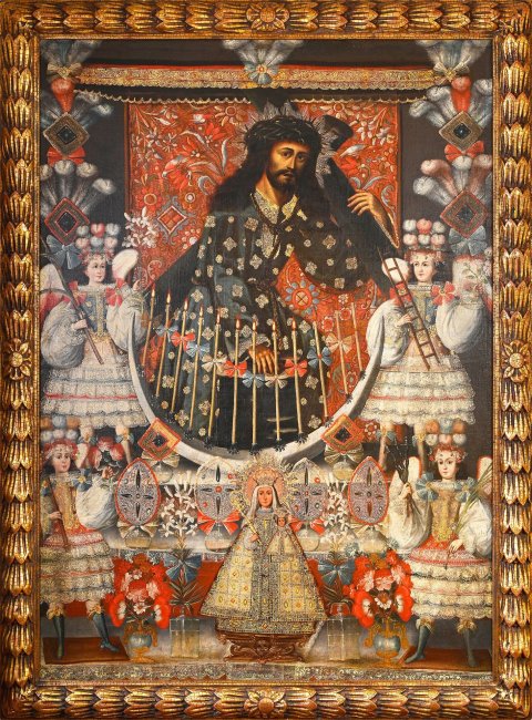 Jésus portant sa croix