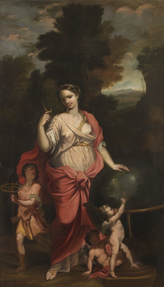 FOUR ALLEGORIES: ARCHITECTURE HOLDING THE PLAN FOR THE CITADEL IN NANCY WITH&nbsp;(…)