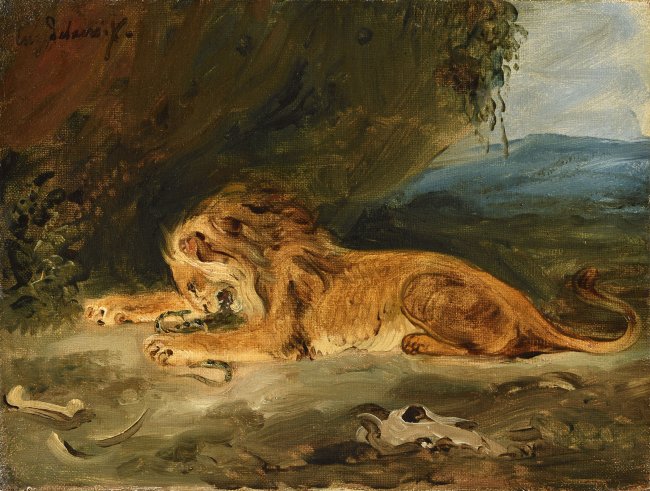 Le Lion au Serpent
