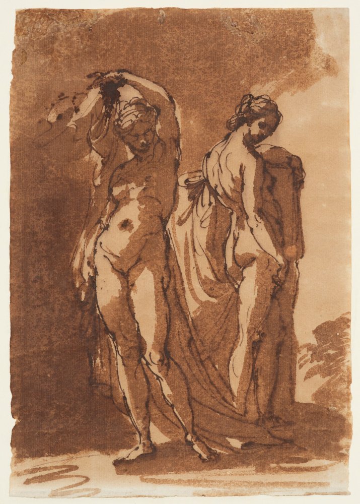 Deux nus féminins