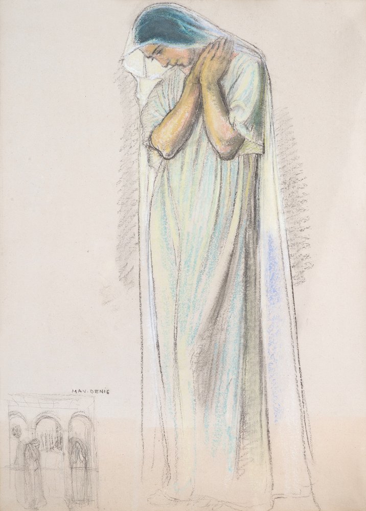 Study for the Annunciation (San Francesco del Deserto)