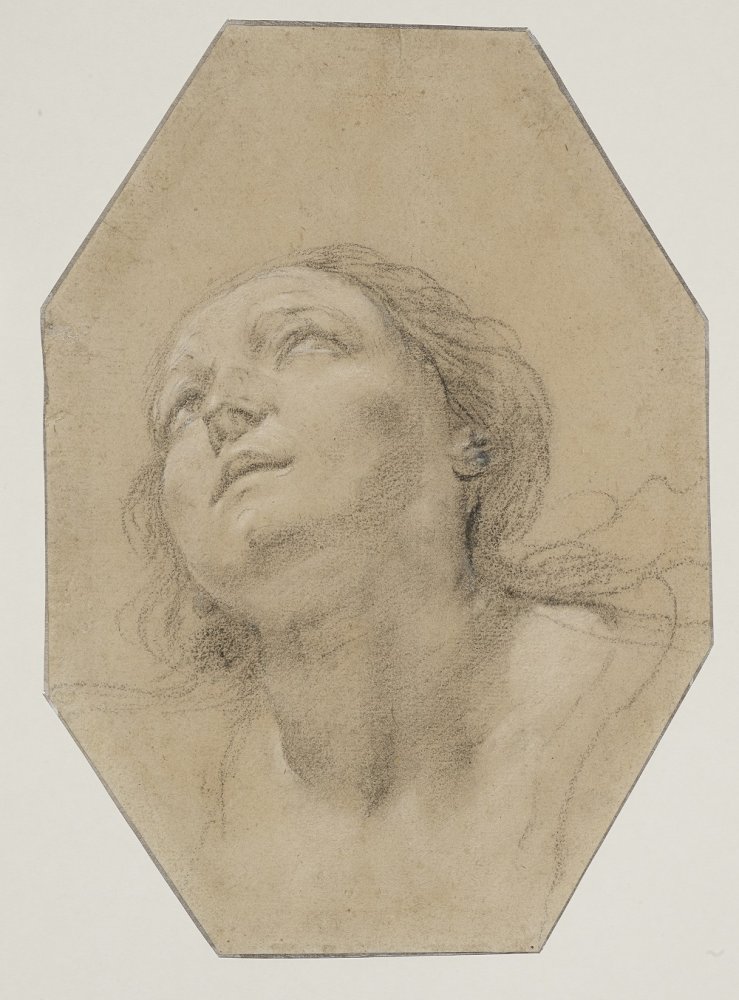 Sainte Catherine d’Alexandrie, étude préparatoire à la fresque de San Pietro&nbsp;(…)