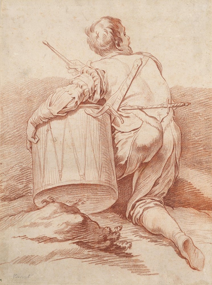 Le Tambour, d’après la fresque de Taddeo et Frederico Zuccari dans la Salle&nbsp;(…)