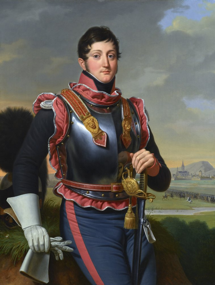 Portrait of a Young Cuirassier Officer