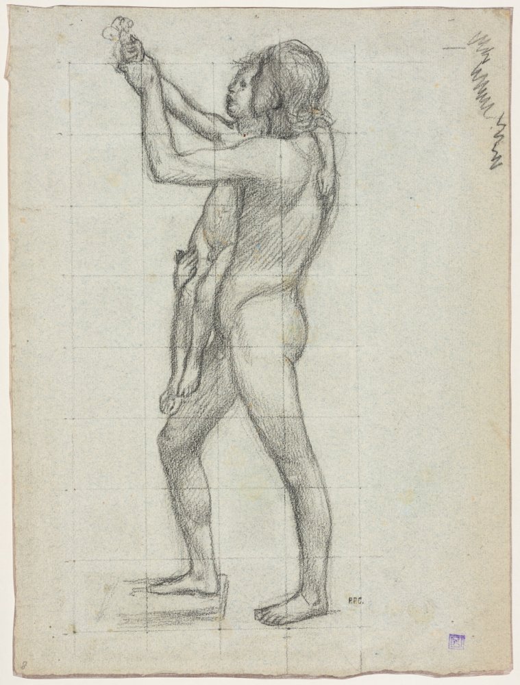 Etude préparatoire pour La gardeuse de chèvres