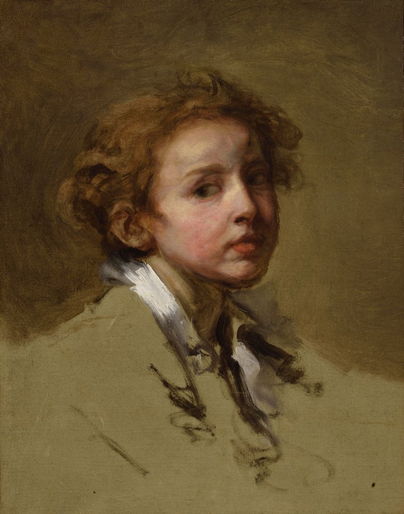 Tête de jeune garçon