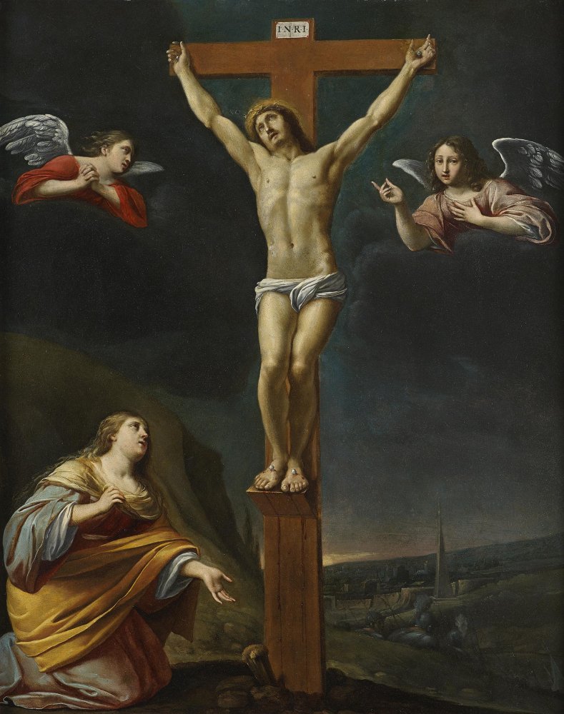 Crucifixion avec sainte Marie-Madeleine