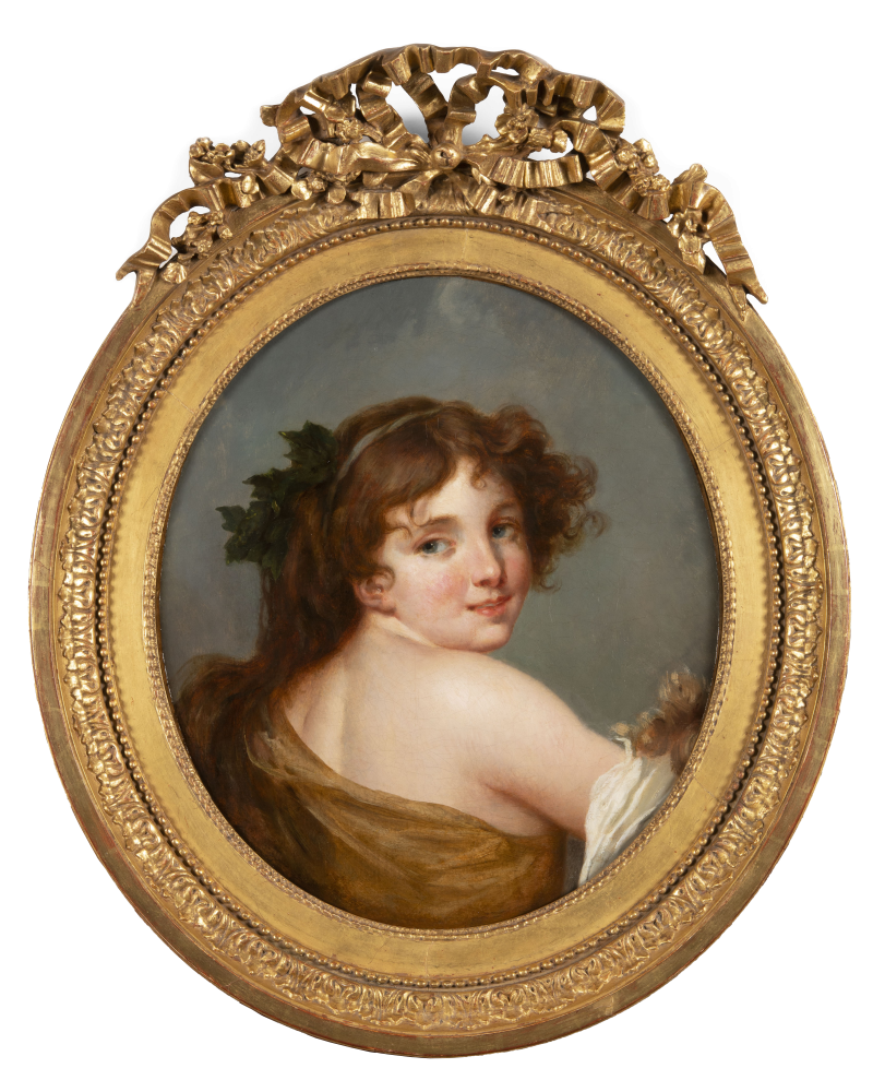 Portrait of a Bacchante
