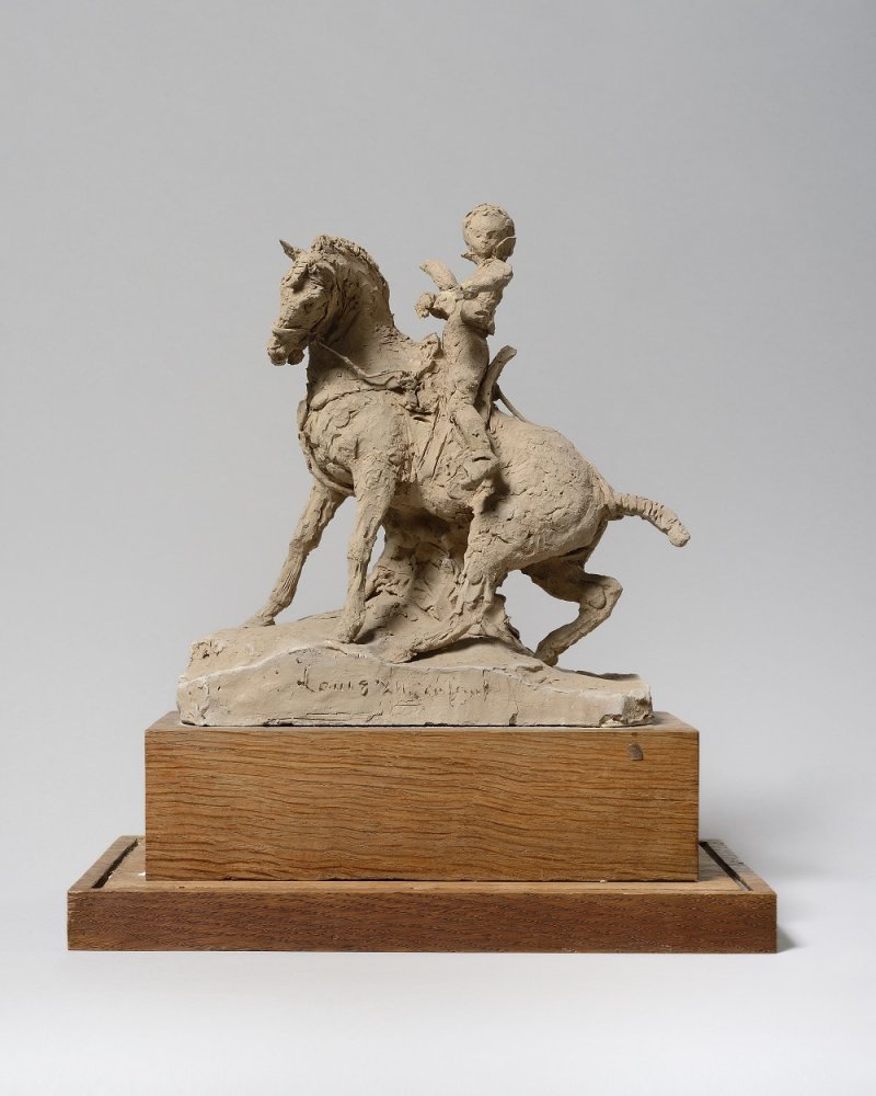 Louis XIII enfant à cheval