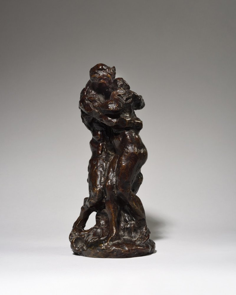 Nymph and Faun (The Kiss)