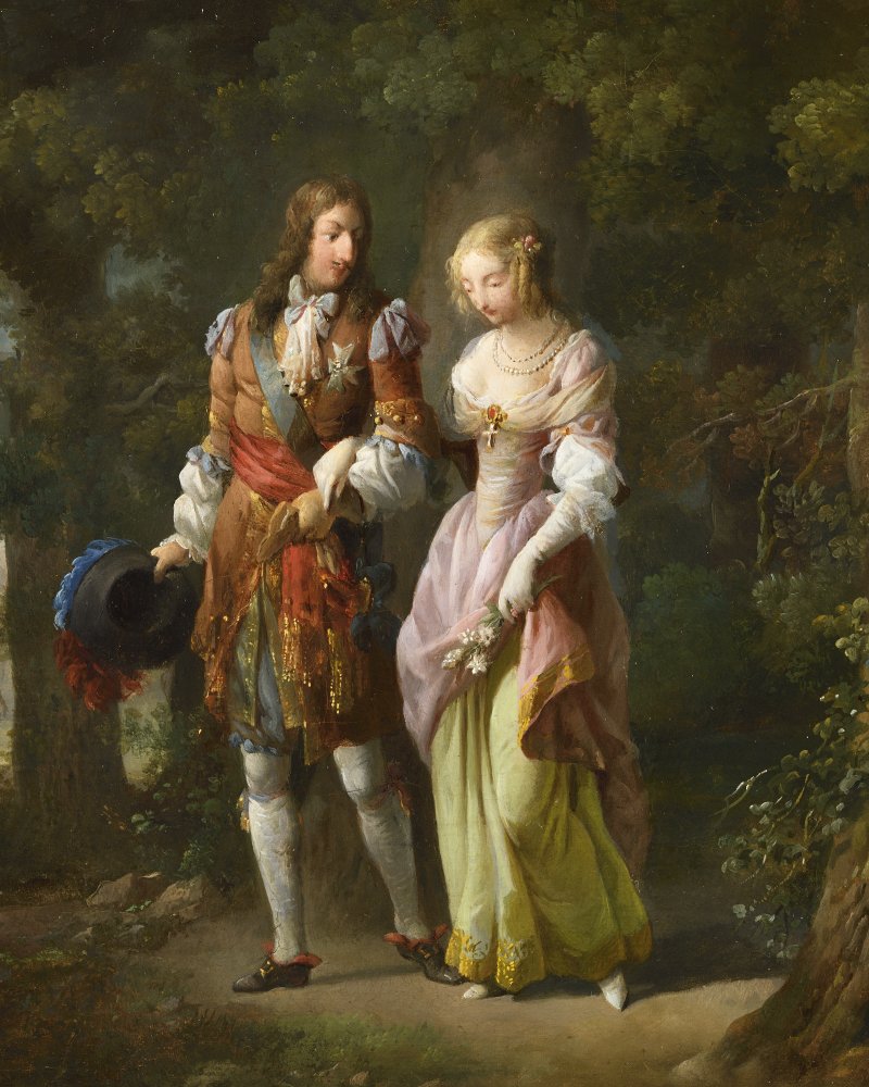 Louis XIV fait sa première déclaration d’Amour à Mademoiselle de La Vallière&nbsp;(…)