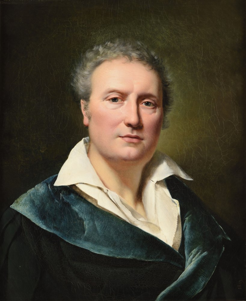 Portrait présumé d’un acteur au manteau bleu