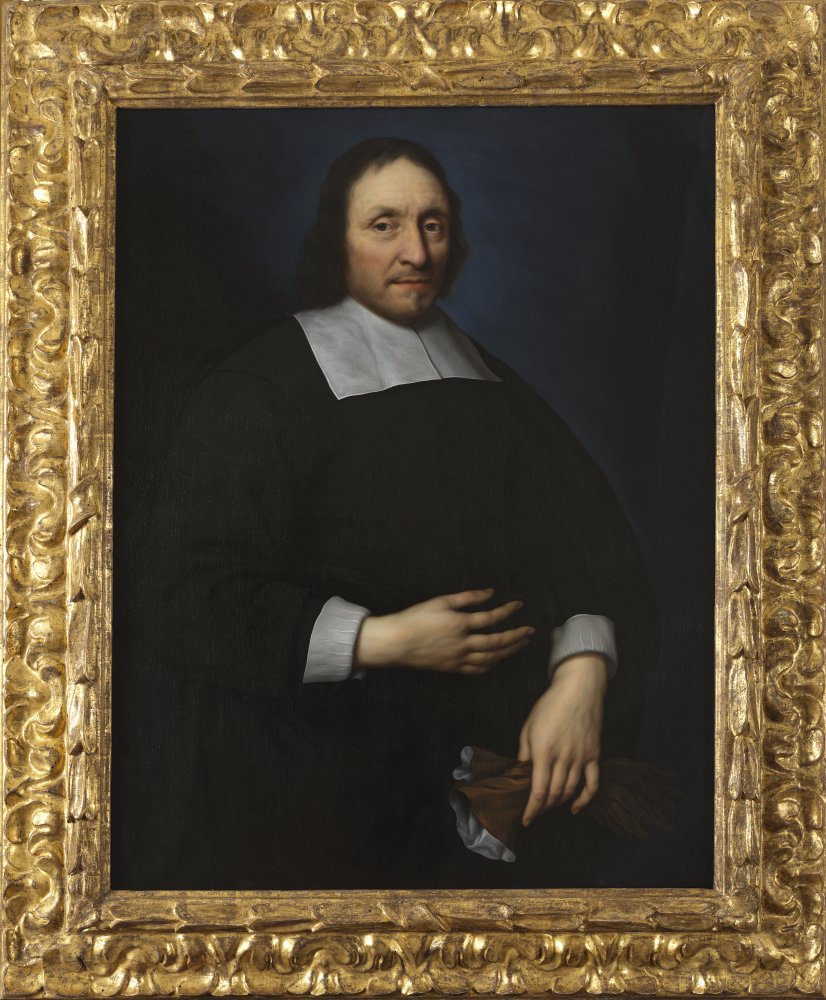 Half-Length Portrait of a Dignitary holding a Pair of Gloves