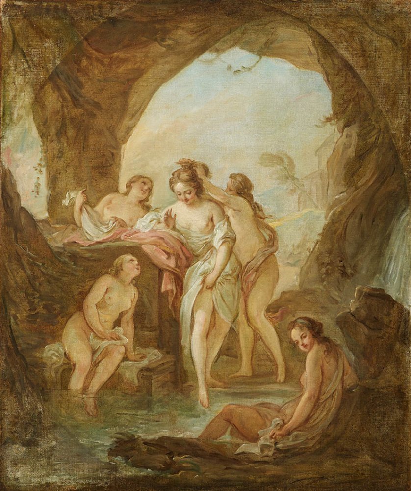 Diane and Her Nymphs at their Bath
