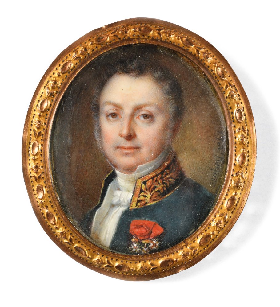 Portrait of the Russian Ambassador Baron Peter von Meyndorff (Piotre&nbsp;(…)